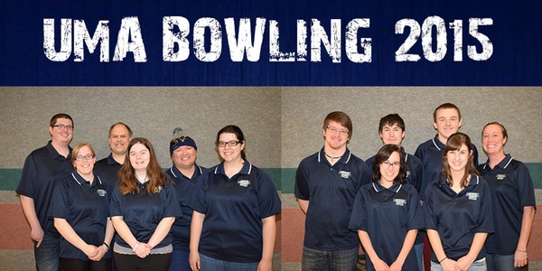 2015 UMA Coed Bowling Team.